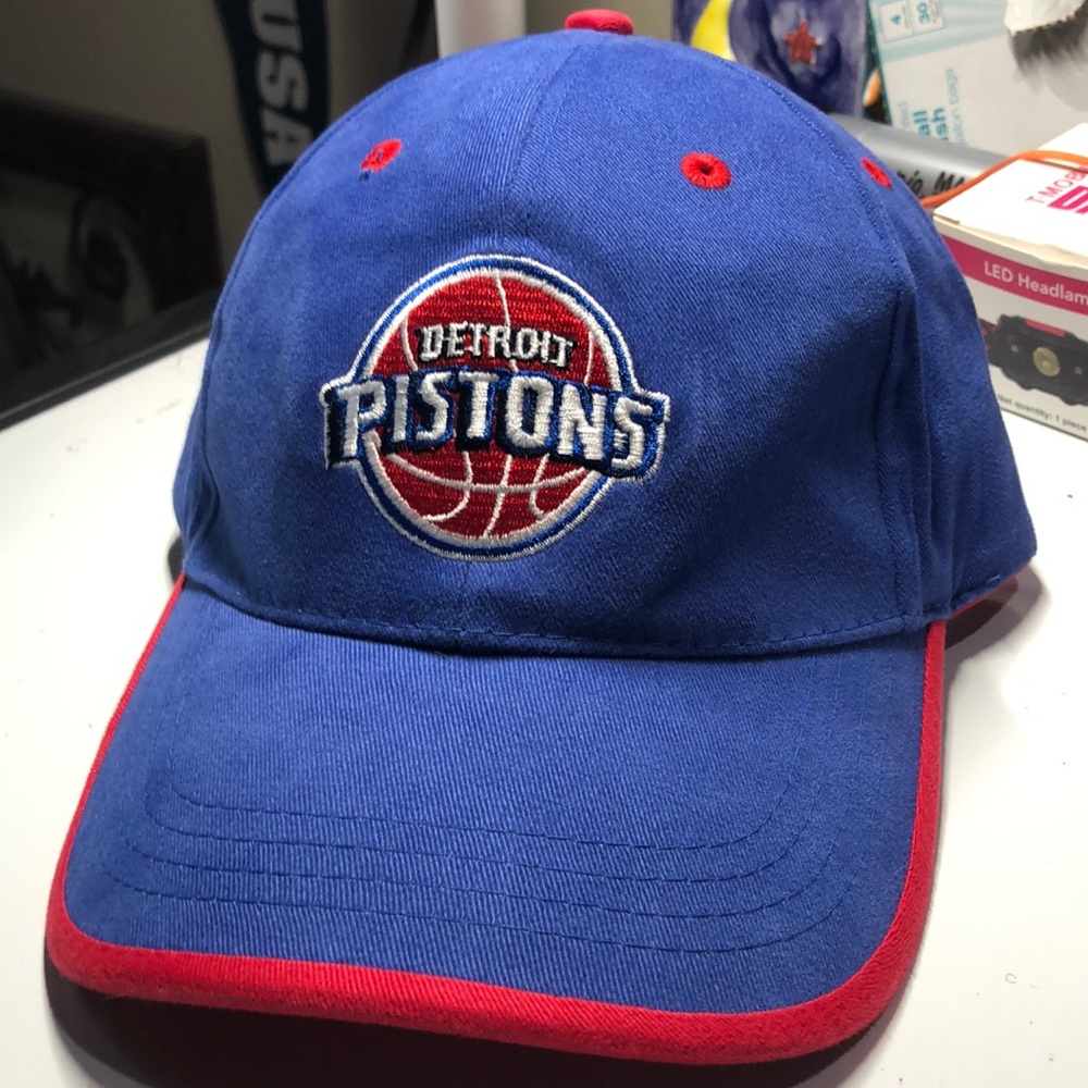 Detroit Pistons NBA Elevation Men’s Adjustable Hat Cap